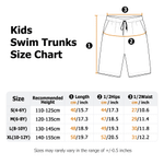 Personalised Cute Sea Animal 3D Cartoon Character Kid Adult Swim Trunks with Name Summer Vacation Father's Birthday Gift for Boy Teen Man