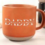 Tazza personalizzata Papà Papà in ceramica con nomi Regalo quotidiano per la festa del papà per papà marito