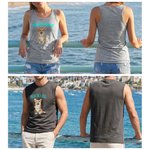 Personalizado lindo gato perro mascota foto diseño flojo ajuste transpirable camiseta con texto diario desgaste mascota fiesta cumpleaños regalo para dueño de mascota