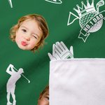 Personalized Golf Elements Best Dad Photo Design Golf Cart Seat Cover Father's Day Club Team Birthday Gift for Golf Players Lovers