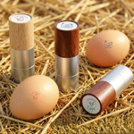 Sello de madera personalizado para huevos de gallina con texto y caja de regalo Uso diario Regalo de cumpleaños para granjero
