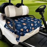 Elementi di golf personalizzati Miglior papà con foto di design Coprisedile carrello da golf Festa del papà Club Team Regalo di compleanno per gli amanti del golf