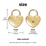 Set di chiavi con lucchetto d'amore a forma di puzzle personalizzato con nomi incisi, testo e data, regalo di San Valentino e anniversario per le coppie