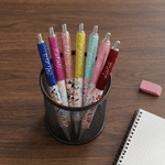 Personalizzato floreale Glitter 2 pezzi ricaricabile penna gel con nome scrittura Forniture Back to School lavoro regalo di compleanno per gli studenti infermieri insegnanti