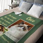 Personalisierte Haustier Themed weiche Decke mit Namen Text und 2 Fotos Home Decor Geburtstag Haustier Gedenkgeschenk für Tierliebhaber Freunde werfen