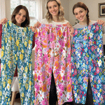 Personalised Watercolor Floral Style Drawstring Pyjama Pants with Name Daily Wear Birthday Gift for Women Men