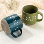 Tazza personalizzata Papà Papà in ceramica con nomi Regalo quotidiano per la festa del papà per papà marito