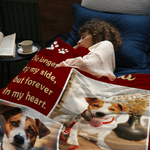 Personalisierte Haustier Themed weiche Decke mit Namen Text und 2 Fotos Home Decor Geburtstag Haustier Gedenkgeschenk für Tierliebhaber Freunde werfen