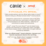 Personalised Playful emoji Scene Photo Soft Throw Blanket with Name Home Decor Birthday Gift for Friends Kids Family | Callie × emoji ™