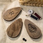 Tijeras vintage personalizadas con caja de madera grabada antigua herramienta de costura y bordado regalo para amantes de las manualidades