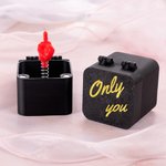 Personalized Funny Middle Finger Pops Mischief Box with Text Valentine's Day Birthday Prank Party Gift for Couple Friends