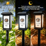 Personalized Always Loved Butterfly Photo Solar Garden Light with Name and Year Garden Decor Memorial Sympathy Gift for Family Friend