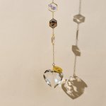 Carillons personnalisés en cristal pour animaux de compagnie avec nom Ornement commémoratif Sympathie Anniversaire Cadeau pour la perte d'un animal de compagnie