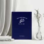 Personalised Funny Frog Humorous Phrase Hardcover Journal Notebook with Name Birthday Gift for Writers Office Workers