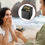 Personalized Funny Middle Finger Pops Mischief Box with Text Valentine's Day Birthday Prank Party Gift for Couple Friends
