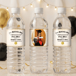 Personalized Graduation Photo Water Bottle Label Sticker with Name and Year Set of 20 Graduation Party Gift for Graduates