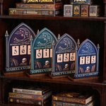 Personalised Books Read This Year Gothic Wooden Books Read Tracker with Text and 30 Number Blocks Bookshelf Decor Birthday Gift for Reader Book Lover