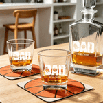 Personalised Balls Design Whiskey Decanter with Date Birthday Anniversary Father's Day Gift for Dad