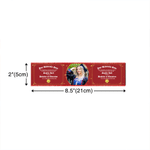 Personalized Graduation Photo Water Bottle Label Sticker with Name and Year Set of 20 Graduation Party Gift for Graduates