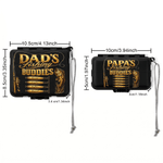 Personalised Fishing Theme Metal Fishing Lure and Tool Box Set with Name Daily Fishing Father's Day Gift for Father Fishing Lovers