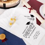 Personalisierte Dank für Poppin Food-Grade Popcorn Kekstüten mit Namen Satz von 20 Graduation Party Favors für Klasse von 2026 Absolventen Seniors