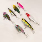 Personalised Fishing Theme Metal Fishing Lure and Tool Box Set with Name Daily Fishing Father's Day Gift for Father Fishing Lovers