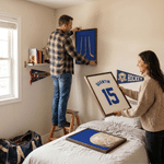Personalized Multicolor Ball Sports 3-Piece Canvas Prints with Name and Number Bedroom Decor Ship from USA Birthday Gift for Teenager