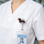 Carta d'identità personalizzata in acrilico con nome, regalo di compleanno di apprezzamento per veterinari e amanti degli animali.