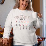 Personalized This Mommy Nana Belongs To 1-16 Birth Flowers T-shirt with Name Birthday Mother's Day Gift for Mom Grandma