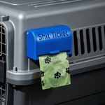 Henkilökohtainen 3D-painettu nimi Dog Poop Bag Dispenser kanssa biohajoava pussit Ulkoiluaktiviteetteja lahja koiranomistajille ystäville
