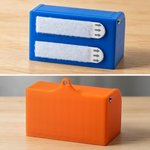 Henkilökohtainen 3D-painettu nimi Dog Poop Bag Dispenser kanssa biohajoava pussit Ulkoiluaktiviteetteja lahja koiranomistajille ystäville