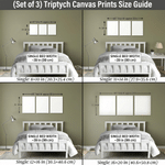 Personalized Multicolor Ball Sports 3-Piece Canvas Prints with Name and Number Bedroom Decor Ship from USA Birthday Gift for Teenager