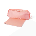 Personalizzato carino cavallo nascita fiore ragazza portatile riscaldamento asta borsa di stoccaggio con nome e isolamento Pad viaggio accessorio regalo di compleanno per le donne