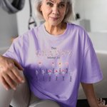 Personalized This Mommy Nana Belongs To 1-16 Birth Flowers T-shirt with Name Birthday Mother's Day Gift for Mom Grandma