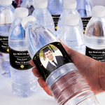 Personalized Graduation Photo Water Bottle Label Sticker with Name and Year Set of 20 Graduation Party Gift for Graduates