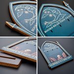 Personalised Books Read This Year Gothic Wooden Books Read Tracker with Text and 30 Number Blocks Bookshelf Decor Birthday Gift for Reader Book Lover