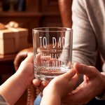 Personalised The Reasons You Drink 10 oz Whiskey Glass with 1-5 Names Father's Day Birthday Gift for Dad Grandad