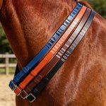 Personalized Multicolour Text PU Leather Horse Neck Strap Horseback Riding Use Training Birthday Gift for Equestrian Horse Owner Horse Rider
