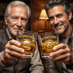 Personlig My Favorite People 10 oz Old Fashioned Rock Whisky Glass med navn farsdag bursdagsgave til mann whiskyentusiast