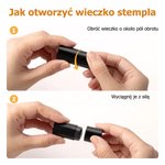 Personalizowany stempel do piłek golfowych z imieniem i inicjałami idealny prezent dla golfisty