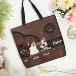 Personalizowana torba retro z 1–6 pupilami i imieniem idealny prezent urodzinowy dla miłośników pupili