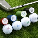 Personalizowany stempel do piłek golfowych z imieniem i inicjałami idealny prezent dla golfisty