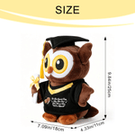 Personalised I'm Always With You Cute Graduation Owl Doll with Text and Photo Graduation Ceremony Gift for Kids Graduates