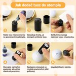 Personalizowany stempel do piłek golfowych z imieniem i inicjałami idealny prezent dla golfisty