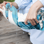 Personalisierte Hai Ozean schnell trocknen Hooded Strandtuch mit Namen und Initialen Outdoor-Aktivitäten Strand Party Geburtstagsgeschenk für Kinder