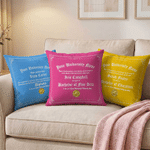 Personalized High School College Graduation Diploma Soft Throw Pillow Cover with Name and School Name Room Decor Graduation Gift for Graduates