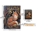 Journal personnalisé en cuir PU avec texte verrouillé et 300 pages en kraft Cadeau d'anniversaire pour les filles et les femmes