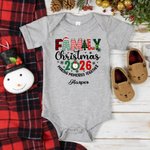Personalised Family Christmas Making Memories Together T-shirt Sweatshirt Baby Onesie Christmas Gift for Mother Father Kids