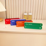 Personalized Multicolor 3D-Printed Am Pm Weekly Pill Organizer with 7 Days Pill Compartments and Name Travel Essential Get Well Gift for Family Friend