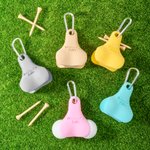 Personalized 3D Printed Funny Text Golf Ball Holder and Tee Holder with Clip Golf Accessory Club Competition Souvenir Birthday Gift for Golf Lover